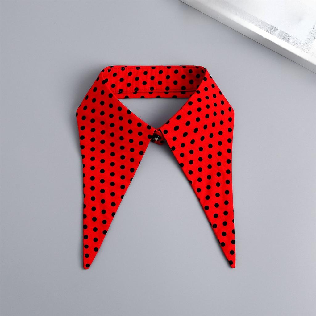 Fashion White Fake Collar Blouse Sweater Shirt Detachable Collar Shirt Black False Collar Lapel Clothing Decorative