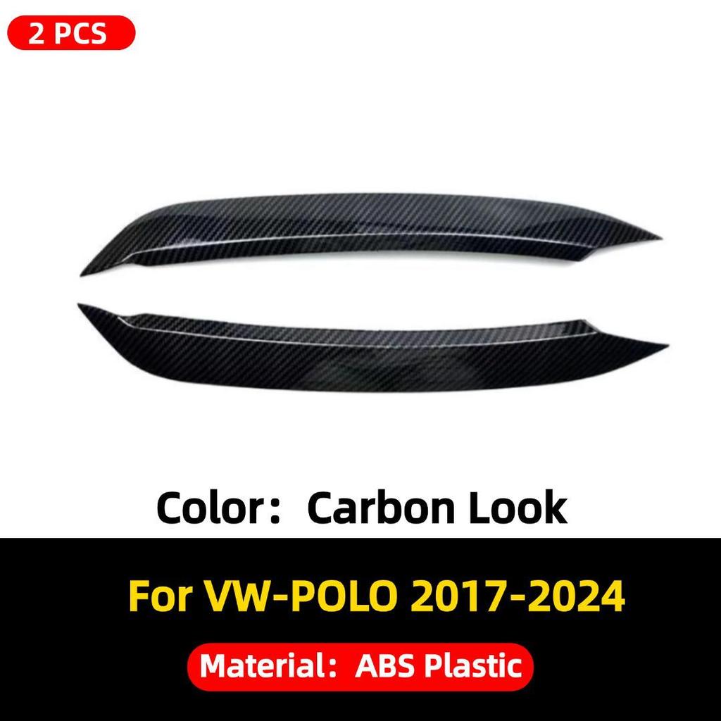 Volkswagen POLO 2017-2024 Scheinwerfer & Rückleuchte Augenbraue Dekorleiste