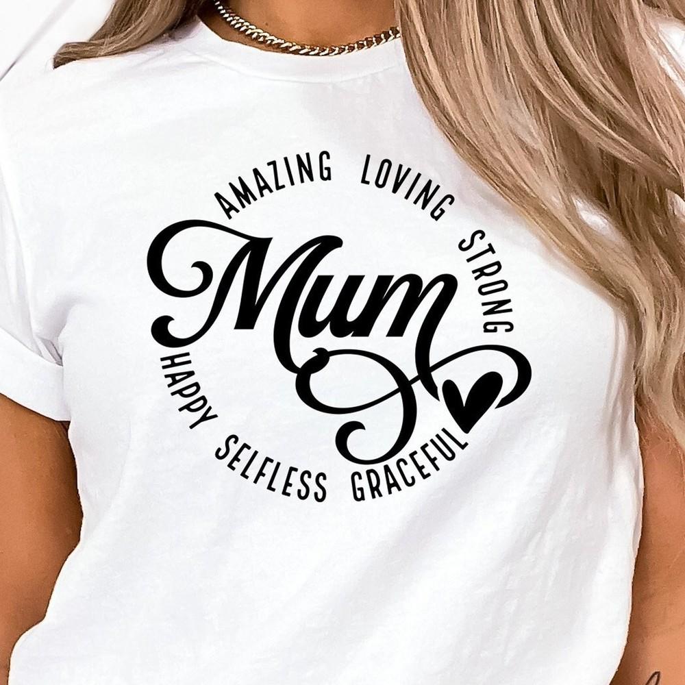 31 Потрясающая футболка для мамы с позитивной цитатой - Графическая футболка для женщин - Лучшая футболка для мамы, унисекс XXXXL