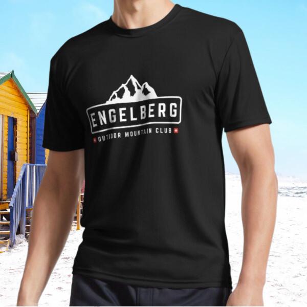 

New Engelberg Outdoors Active T-Shirt Funny Size S - 5XL L
