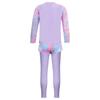 Kids Tie Dye Swim Set Long Sleeve Rash Guard Top Swim Shorts UV Protective Pants Sun Safe Beachwear