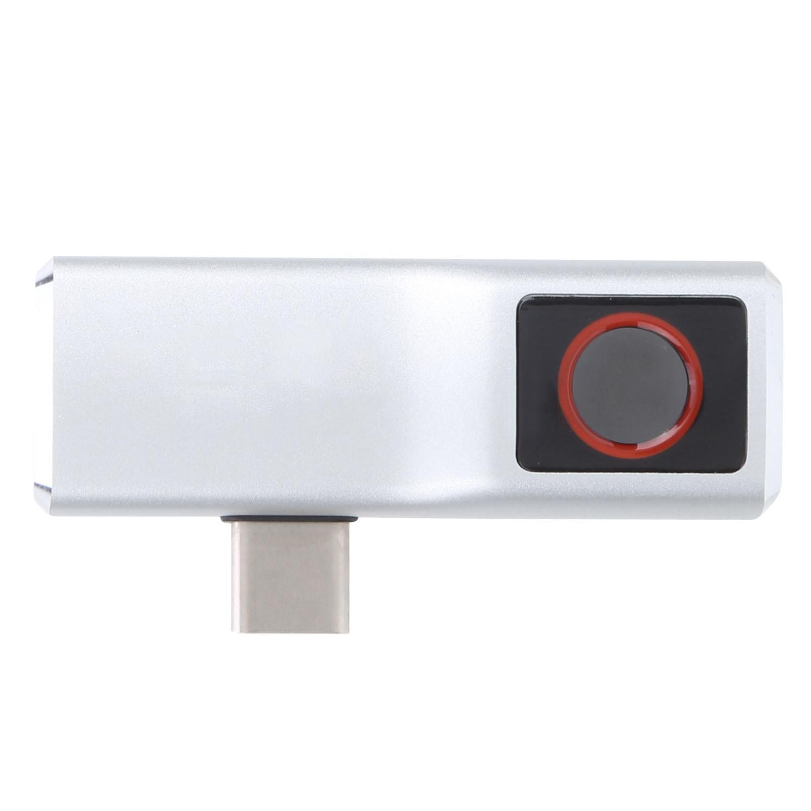 

Phone Thermal Imaging Camera Type C Portable Floor Heating Thermal Image Instrument(Silver )