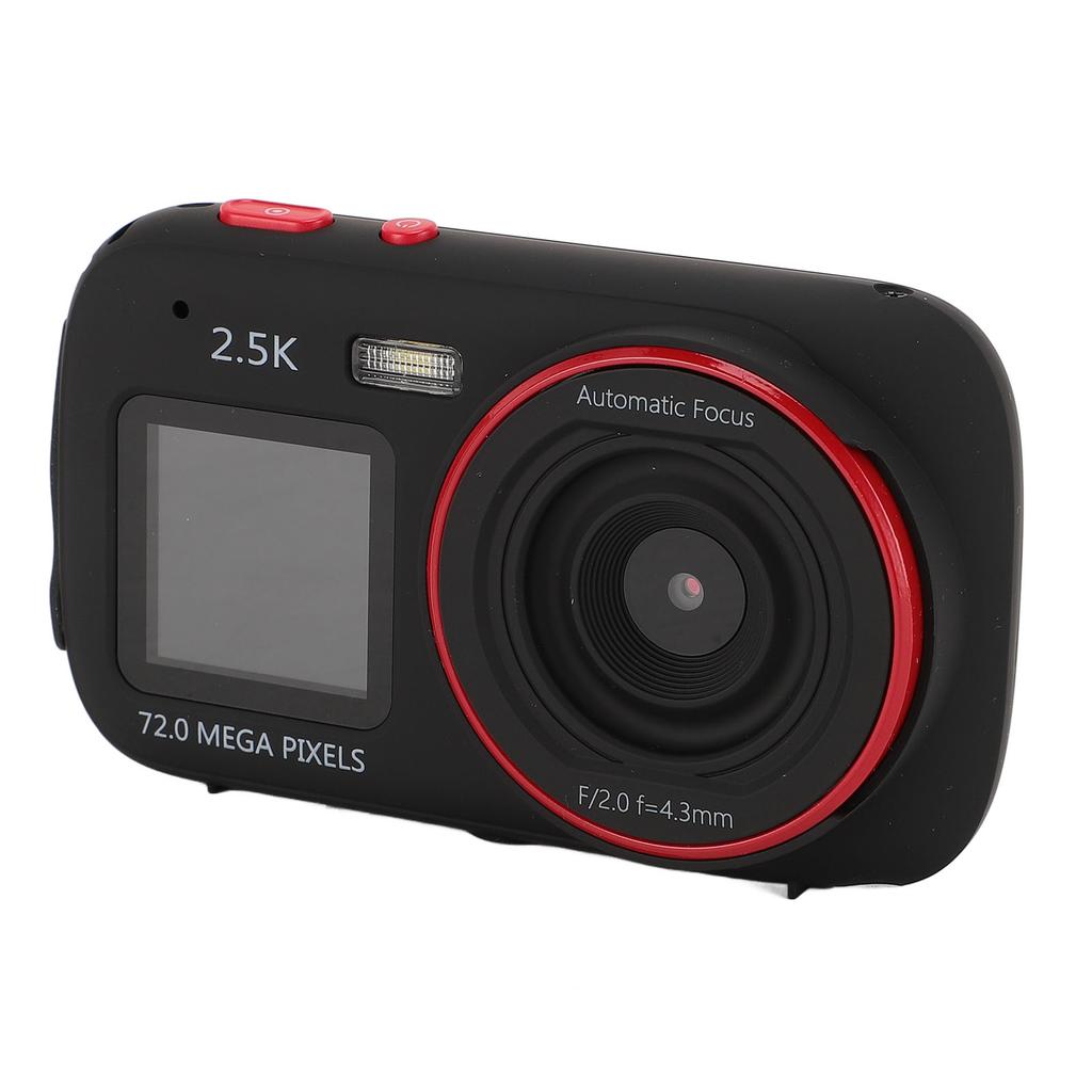 Fotocamera Digitale 72MP Doppio Schermo Anteriore Display a Colori 2.4in Posteriore Display 1.54in Videocamera con 16X