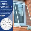 30Pcs Window Spring Clip Stainless Steel Easy Install Rust-Resistant Durable Screen Stabilizer Home Supply