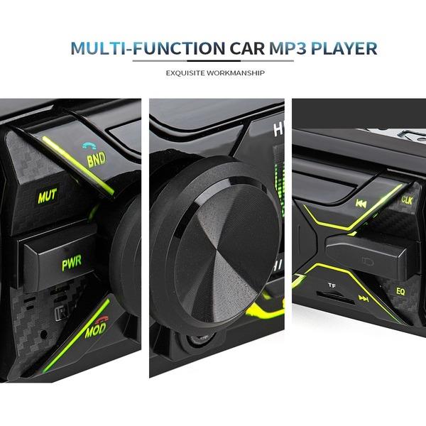 Automobilio radijo stereo grotuvas 3010 Autoradio Aux įvesties imtuvas 1 din Bluetooth stereo radijo MP3 daugialypės terpės grotuvo palaikymas FM/WMA/USB