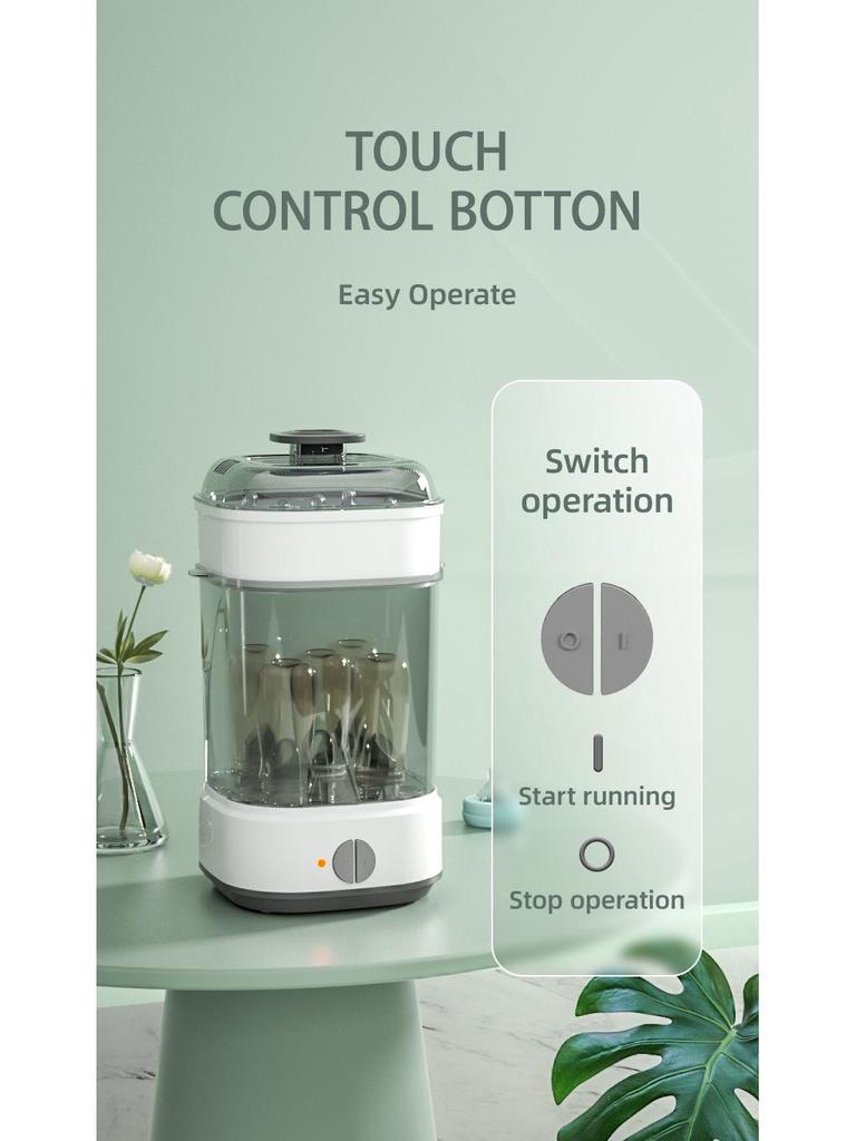 Whale Love Large-Capacity Baby Bottle & Nipple Steam Sterilizer