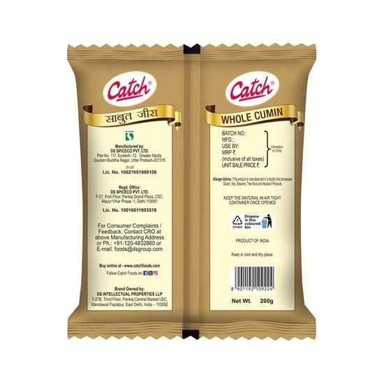 Cumin entier Catch | Jeera entier, 200 g