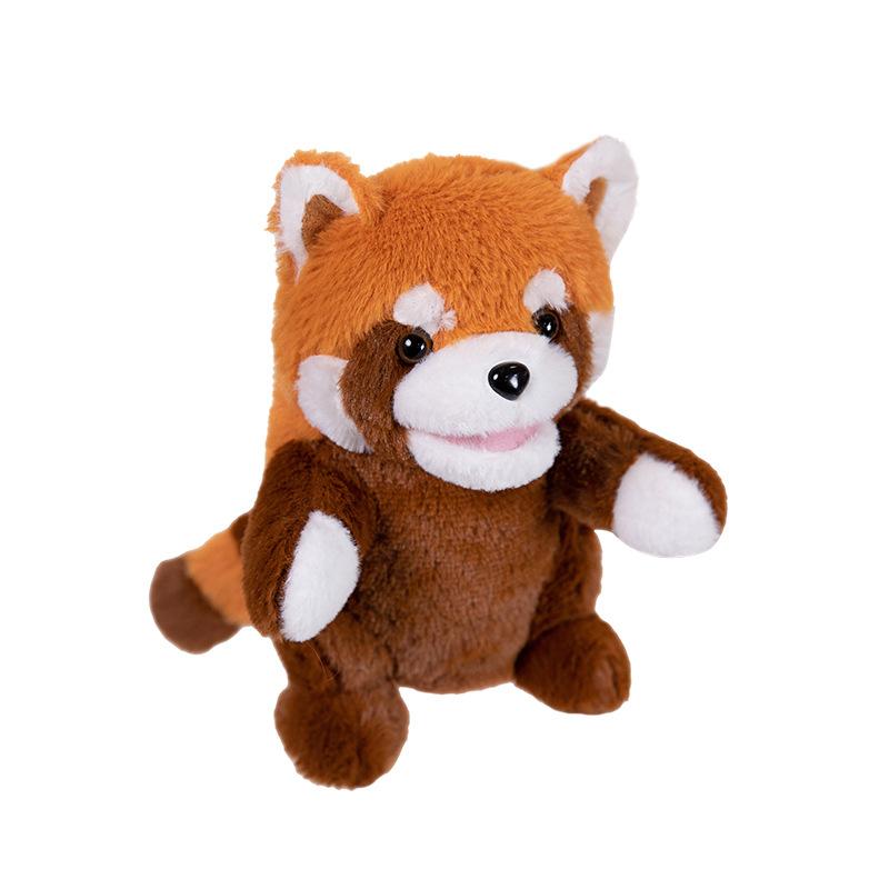 Animal Panda Rabbit Hand Puppet Plush Toy Mouth Active Ventriloquism Parent-child Interaction Storytelling Doll