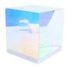3D Cube LED Table Lamp RGB Colorful Clear Modern USB Square Table Night Light for Bedroom Living