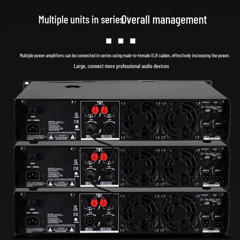 KaYouLa K-1000 Professional Two-Channel Power Amplifier (CN version)