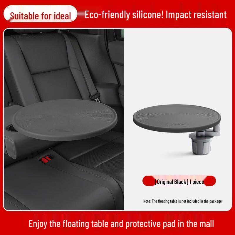 This multi-functional, rotatable floating square table suits Li Auto L6, L7, L8, L9, and Mega models.