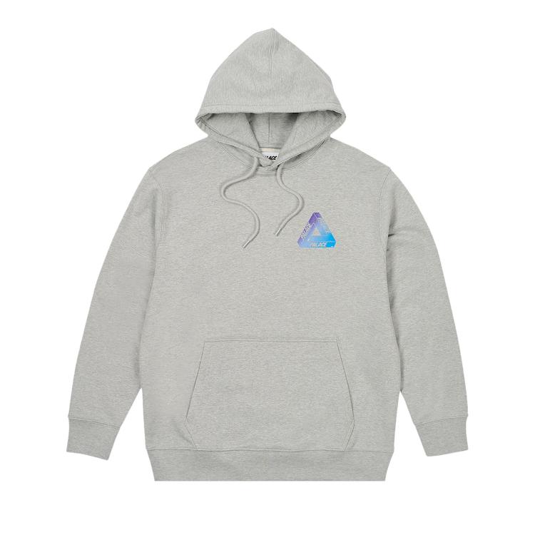 

Серые топы унисекс с капюшоном Palace Ombre Tri-Ferg P24CS087