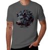 Wild Animal Boar Tshirt Vintage Print Crew Neck Tee Tshirt