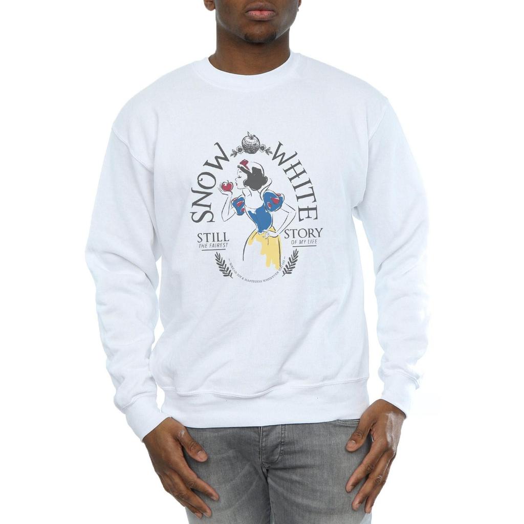 Disney Princess Mens Snow White Fairest Story Sweatshirt