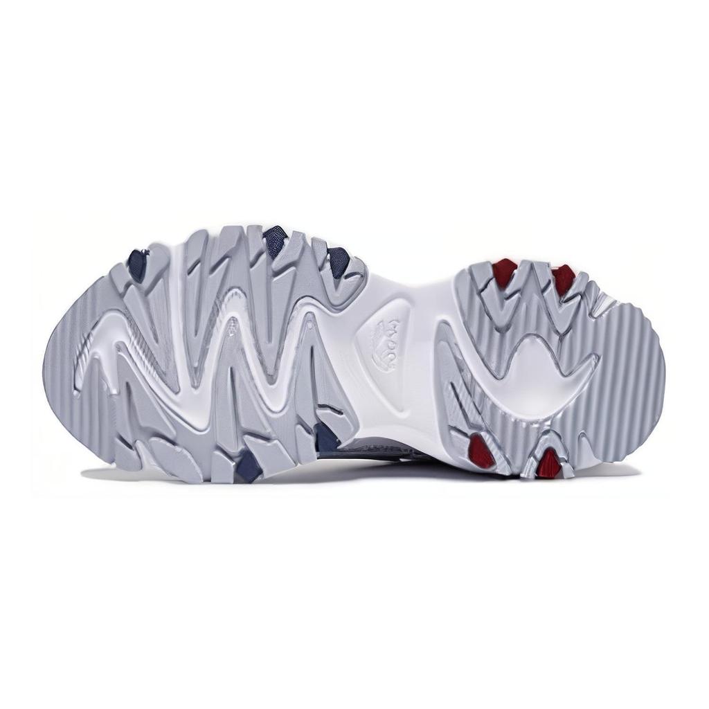 Li Ning Comfortable Versatile Non-Slip Wear-Resistant Low-Top Running Shoes Kids Sneakers White Blue YKCT156-17