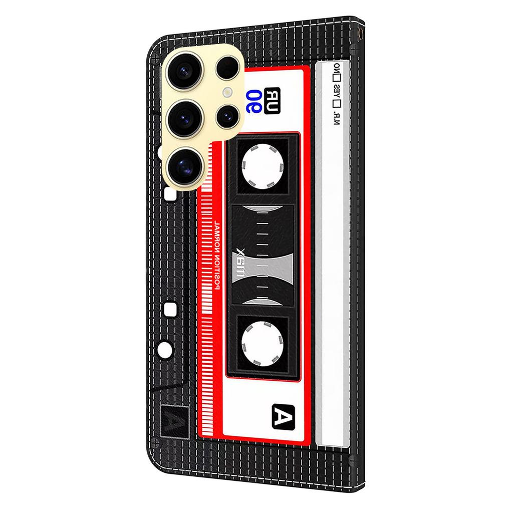 For Samsung Galaxy S25 Ultra Wallet Case Pattern Printing Stand Leather Flip Phone Cover