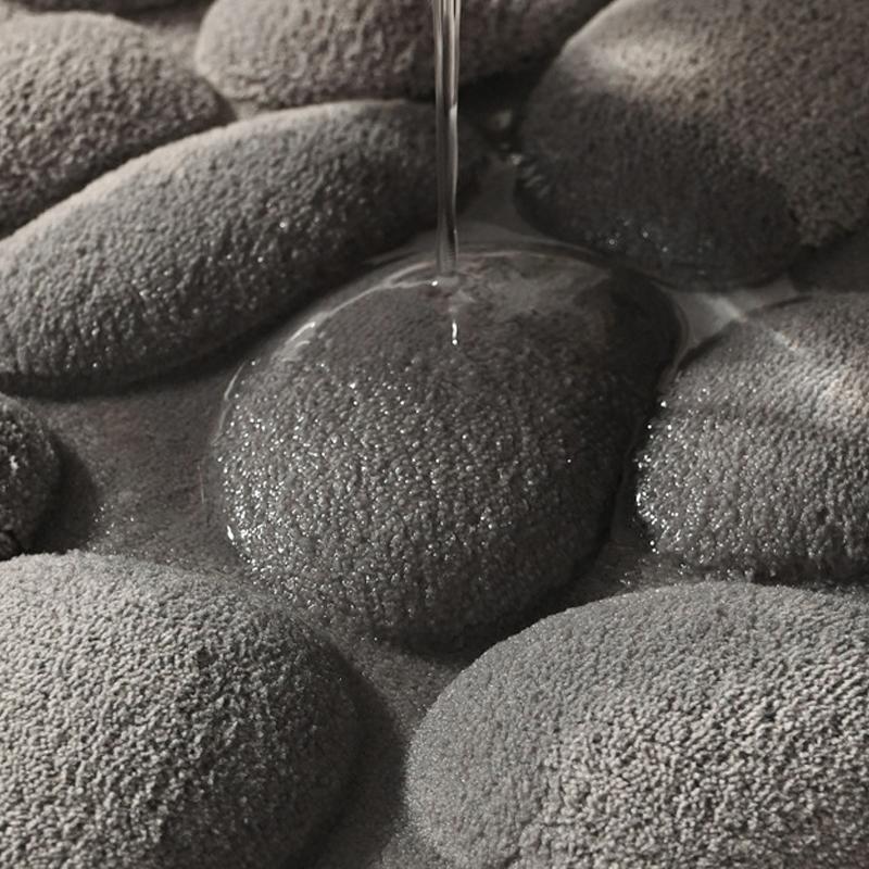 Cobblestone Embossed Bath Floor Mat Super Absorbent Non-slip Bath Mat Memory Foam Rebound Toilet Bathroom Door Mat 40x60/50x80cm