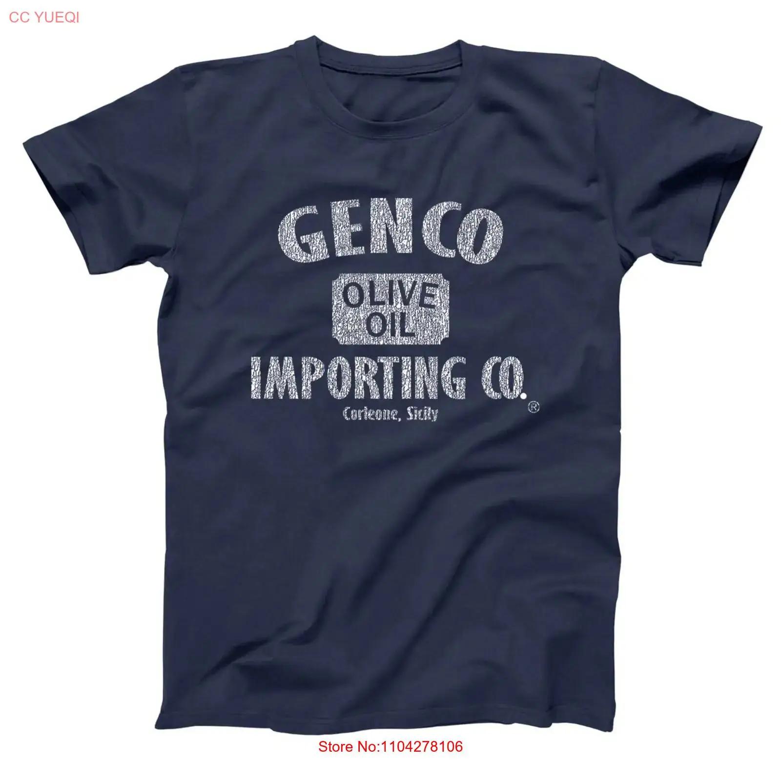 Genco Olive Oil Company T shirt 80s retro movie italy italian pride godfather gift XS 6X vintage Washed Comfortable Stretched S разноцветный