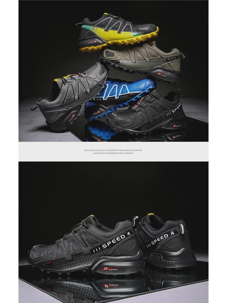 Pánské trendy velké přeshraniční terénní turistické boty z roku 2024