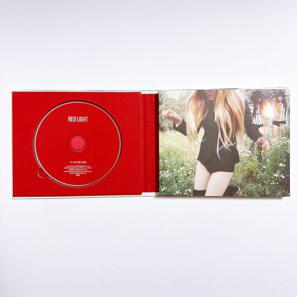 [USED] Limited Edition f(x) Red Light Album Booklet + Amber Trading Card