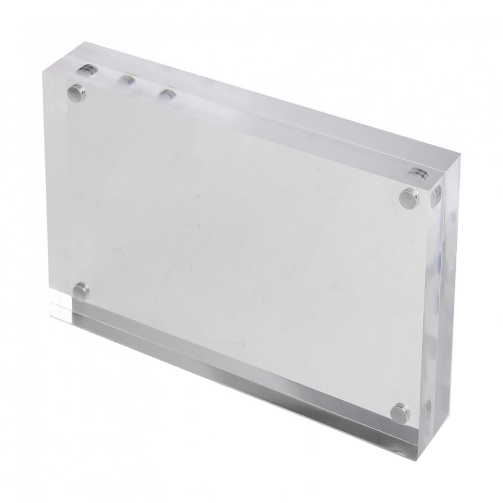 Photo Frame Rectangle Replacement Spare 10+10mm Thick