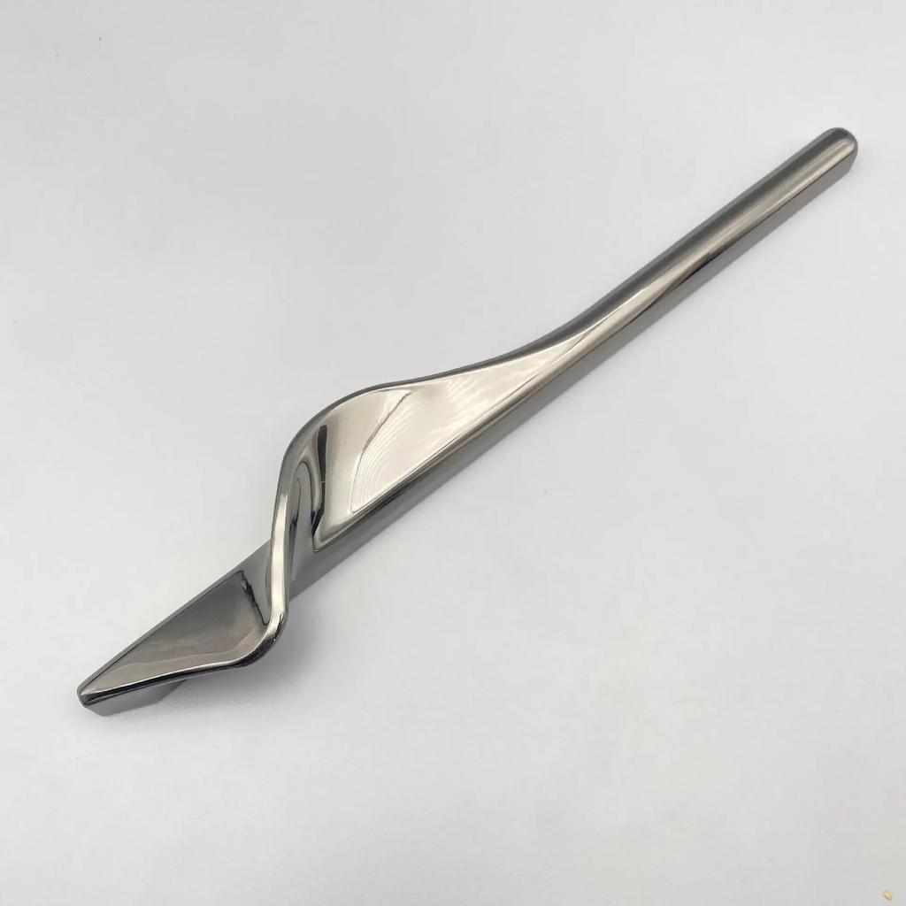 Neuer Zinklegierung Hellgold Grau Schranktür Schubladengriff Schranktürgriff