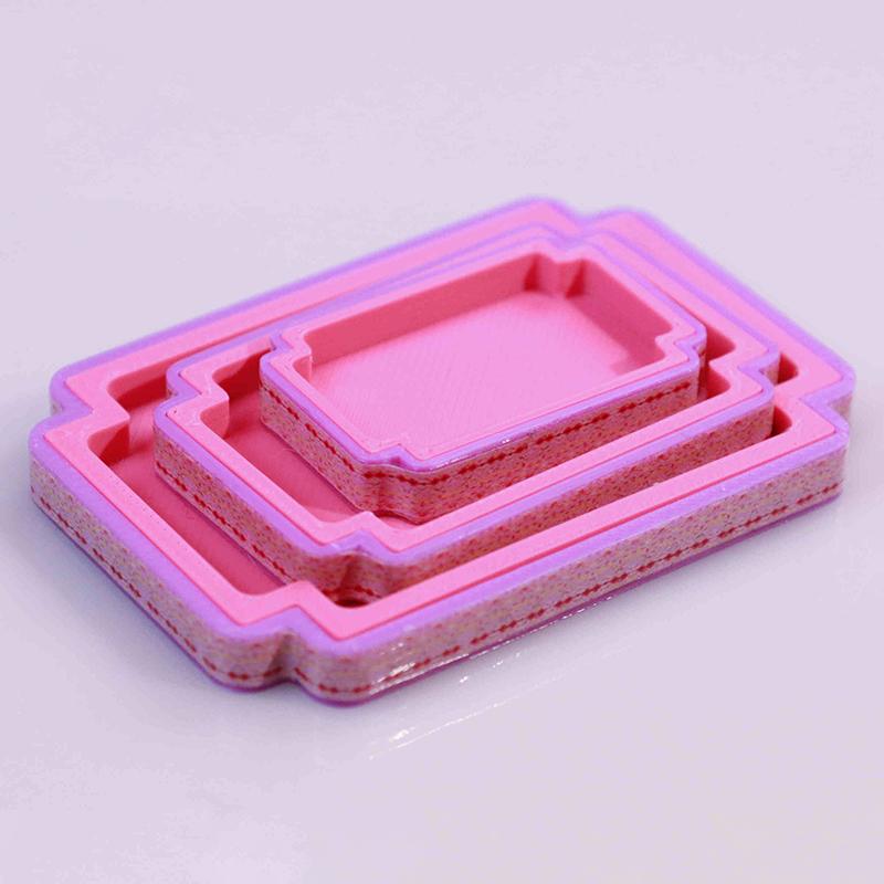 1/12 Doll House Miniature Chinese Style Jewelry Display Box Simulation Vintage Jewel Case Toy Mini Decoration Dollhouse