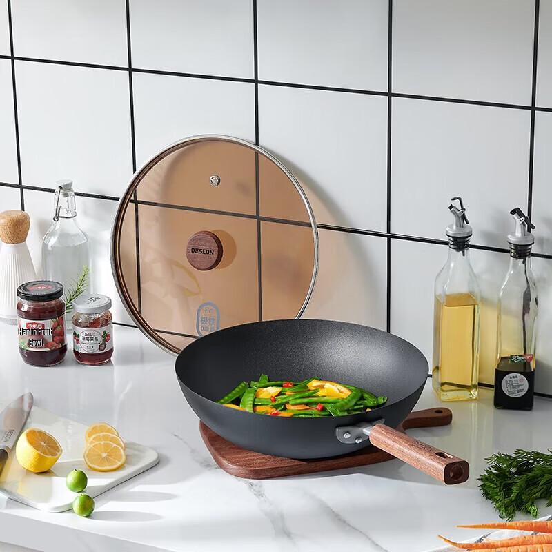 

DESLON Refined Iron Non-Coated Wok