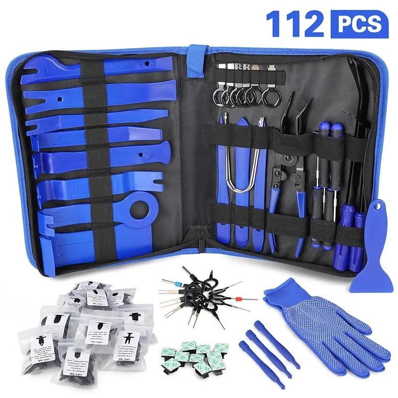 NEW 200PCS/Set Car Trim Removal Tool Pry Kit Car Panel Tool Stereo Removal Tool Kit Auto Hand-held Disassembly Tools