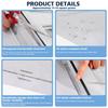 Bedroom Window Mosquito Nets Insect Fly Screen Curtain Indoor Anti Mosquito Fly Bug Mesh Mosquito Nets Insect Screen Repair Tape