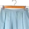 UNTITLED Plain Skirt Blue Women S Tuck Flare Used