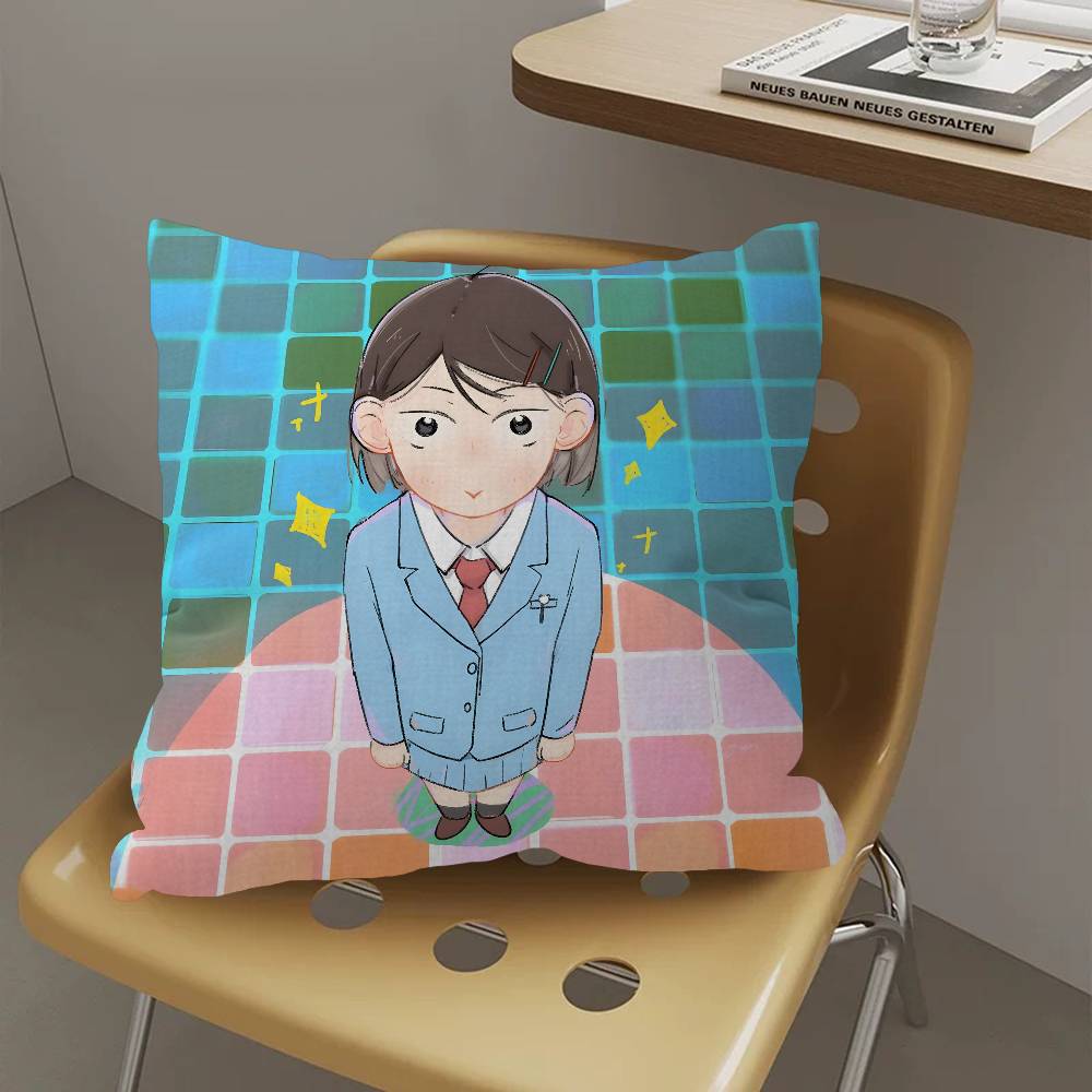 Skip And Loafer Anime Cushion Cover Pillowcase Upholstery Sofa Throw Pillow Home Decor Pillowcas