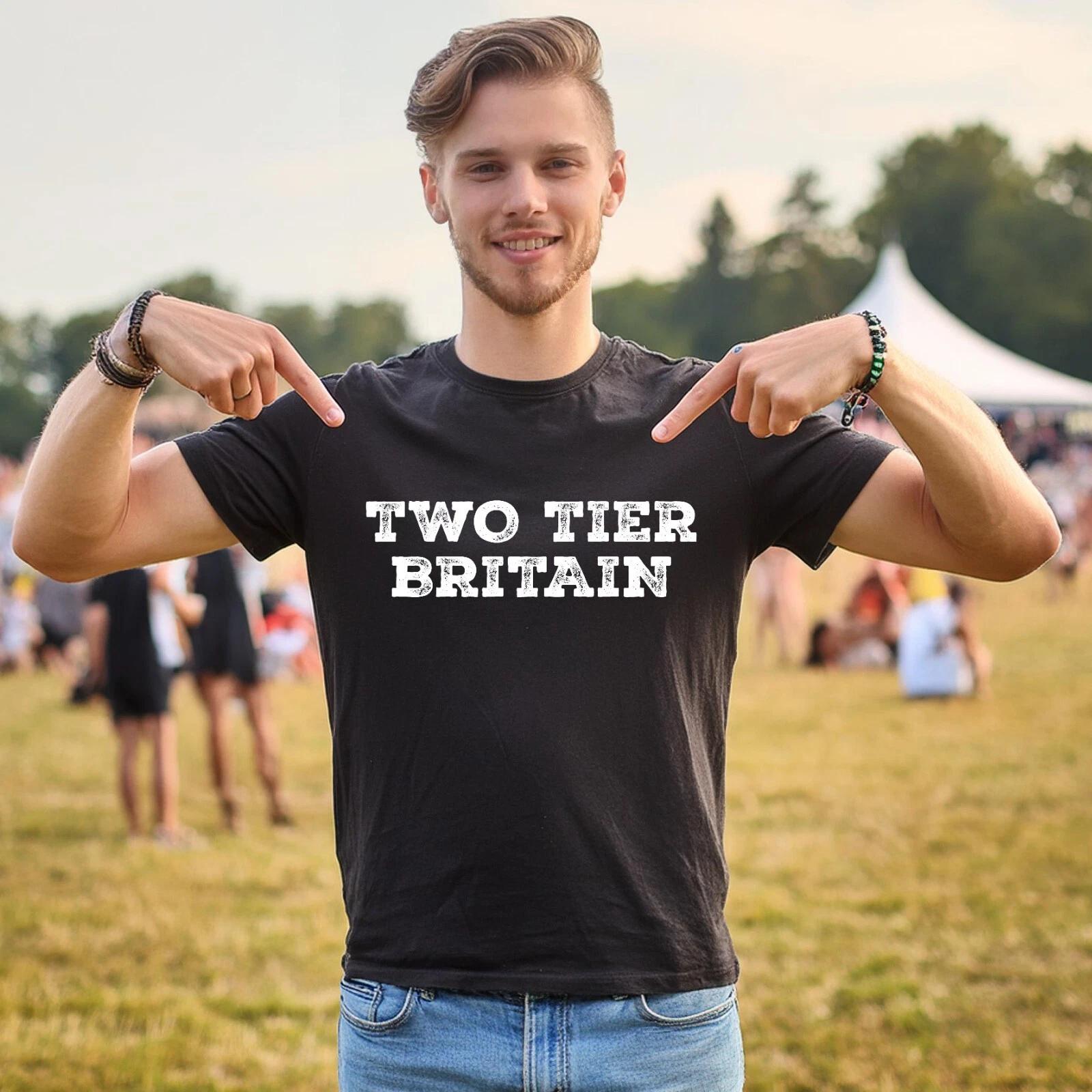 Two Tier Britain T-Shirt | Kier Tee | Anti Labour t-shirt Stuck Farmer L