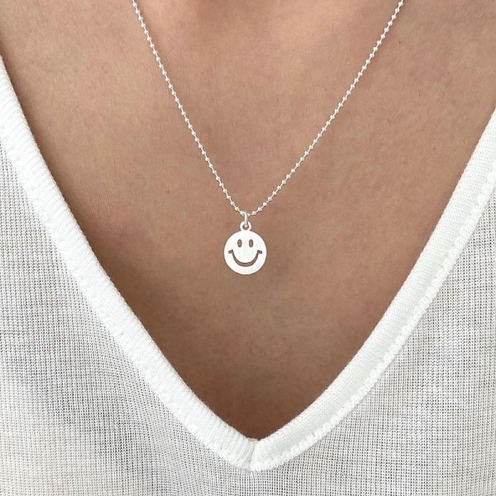 [Silver925] Smile Necklace (6908780)