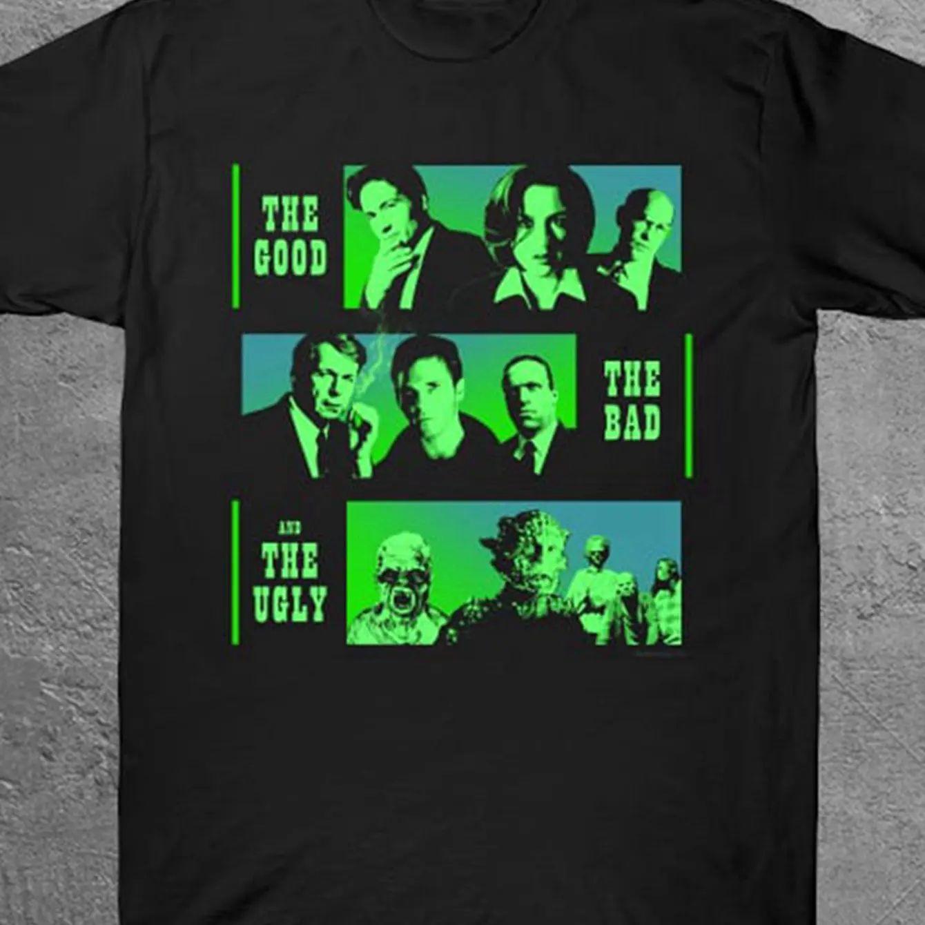 Vintage Y2k T Shirts XFiles TV Drama Movie Series Tshirt XFiles Print Tshirt Summer Casual Loose Streetwear Fans Gift Unisex S