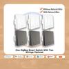 Smart Switch Tuya ZigBee No Neutral Wire No Capacitor Needed Smart Life 2/3 Way Works with Alexa Google Home 2mqtt
