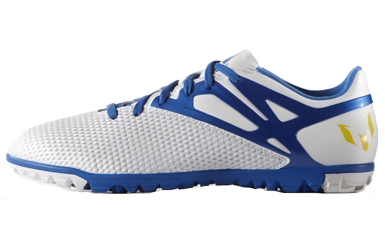 

Adidas Messi 15.3 TF Штучне покриття Стійкі до стирання Футбольні бутси Чоловічі Білий Синій B25456 44