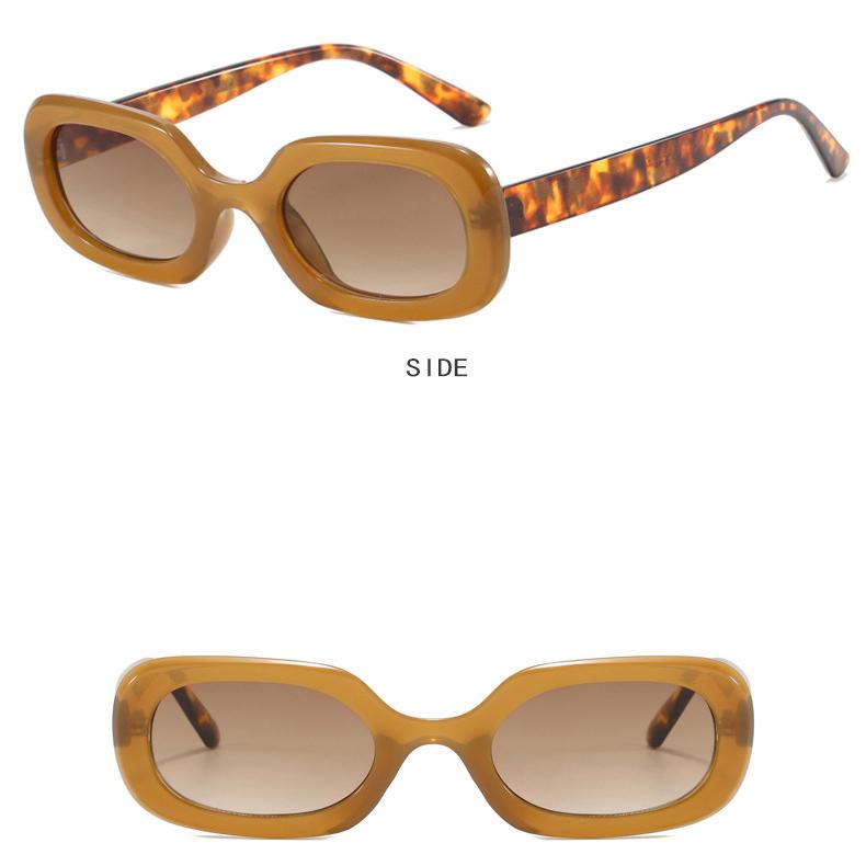 Women's Sunglasses Are Fashionable, Simple, Retro, Sunscreen, UV Resistant, Black and White Checkered Sunglasses