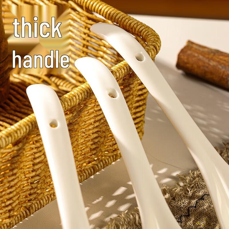 Brangdy Ceramic Large Soup Ladle