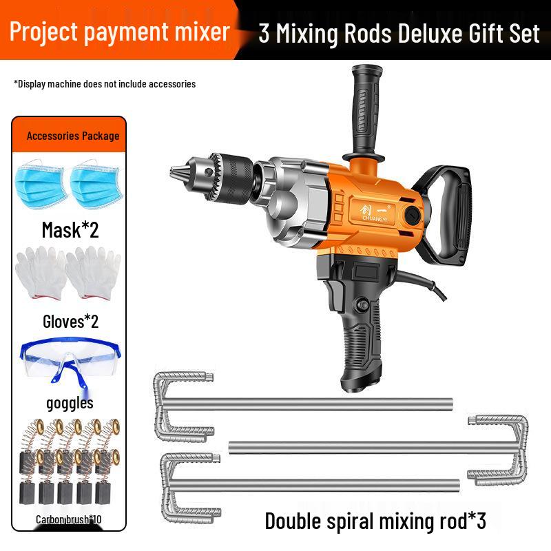 Chuangyi High Power Multi-Purpose Mixer for Paint, Cement, Putty, and Mortar