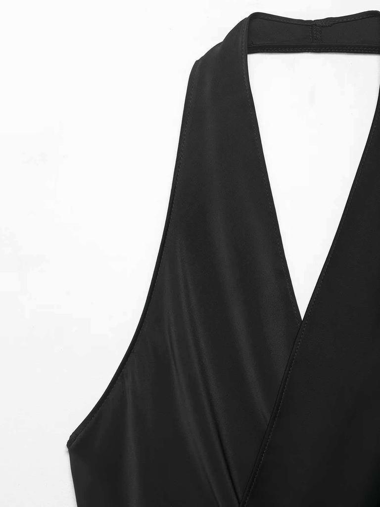 Women's Summer Sexy V-Neck Irregular Sleeveless Vest