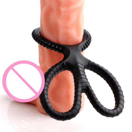 Dildo Ring Super Elastic Compact User-friendly Useful Penis Corrector Lock Ring for Sex