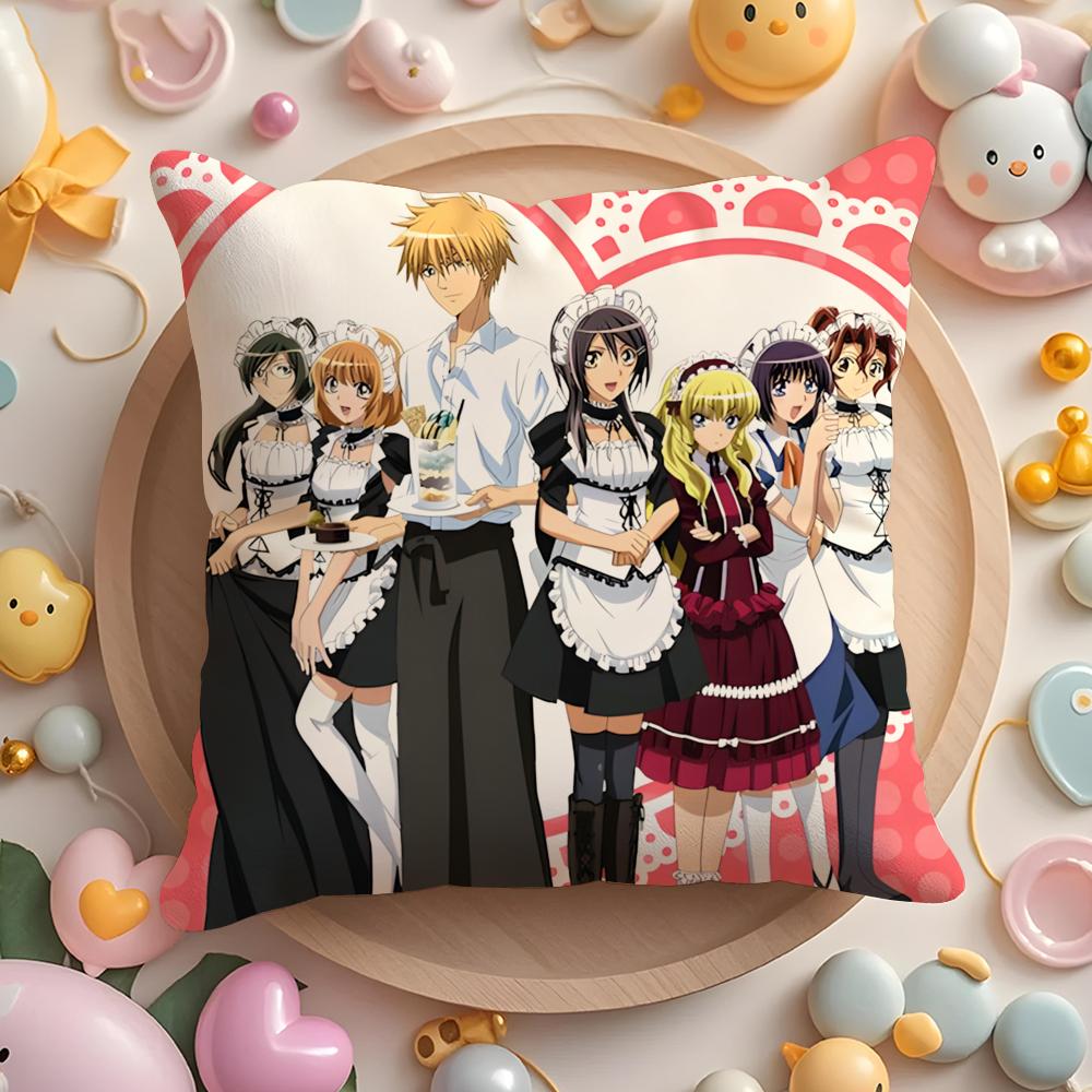 M-Maid Sama! Anime Kissenbezug für Zuhause & Auto, Mehrzweck-Kissenbezug - Wendbar, Weich & Langlebig für den täglichen Gebrauch