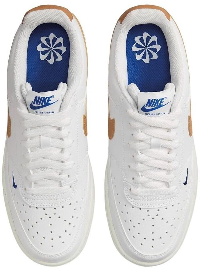 Кроссовки Nike Court Vision Low Next Nature Women белый/игровой королевский/парус/лен
