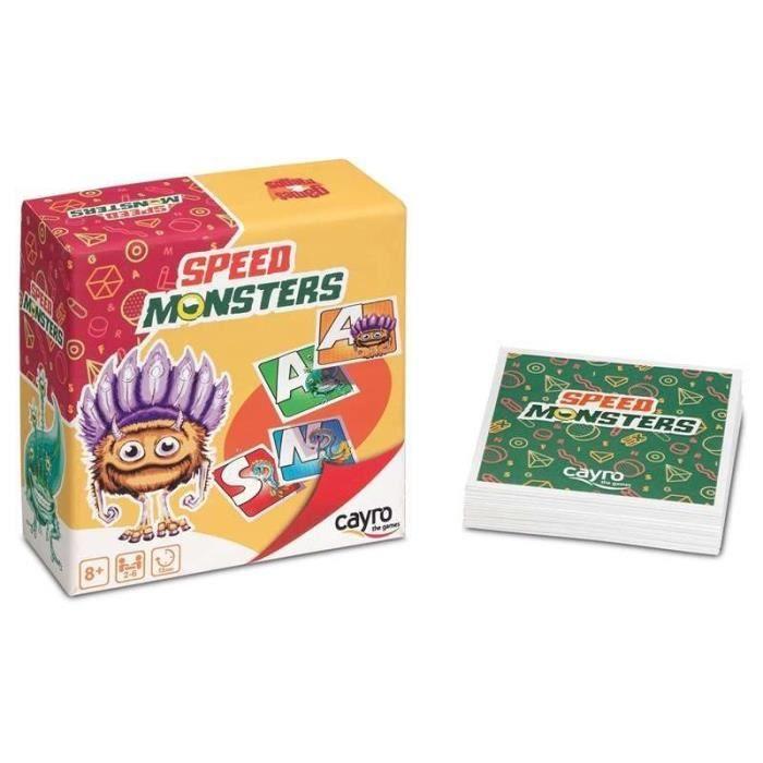 Cayro - Speed Monsters - Juego palabras y desarrollo lingüístico - juego de mesa - Desarrollo de Memoria y expresión