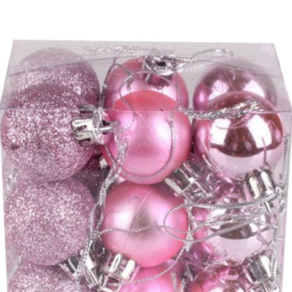 72pcs 3 Cm Christmas Balls 1.2 In Christmas Hanging Ball Christmas Tree Balls  Wedding Decor