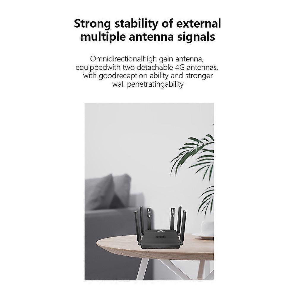 5G 4G LTE Cellular Router Wifi 6 Routers with SIM Card Slot Support 32 User Wireless Wifi-Router for Europe