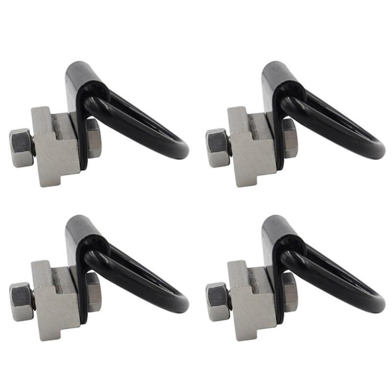 Tie Down V-Rings T Slot Nut Washer Pickup Truck Bed Deck Rail Cleat Cargo Bolt Cargo Bed Accessories