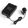 Portable Speaker Meeting FM Transmitter Receiver Lavalier Lapel Clip Mic System Wireless Microphone