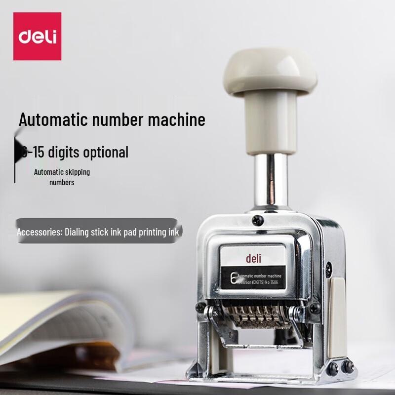 Deli 7506 Automatic Numbering Machine